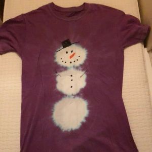 Soft snowman T-shirt